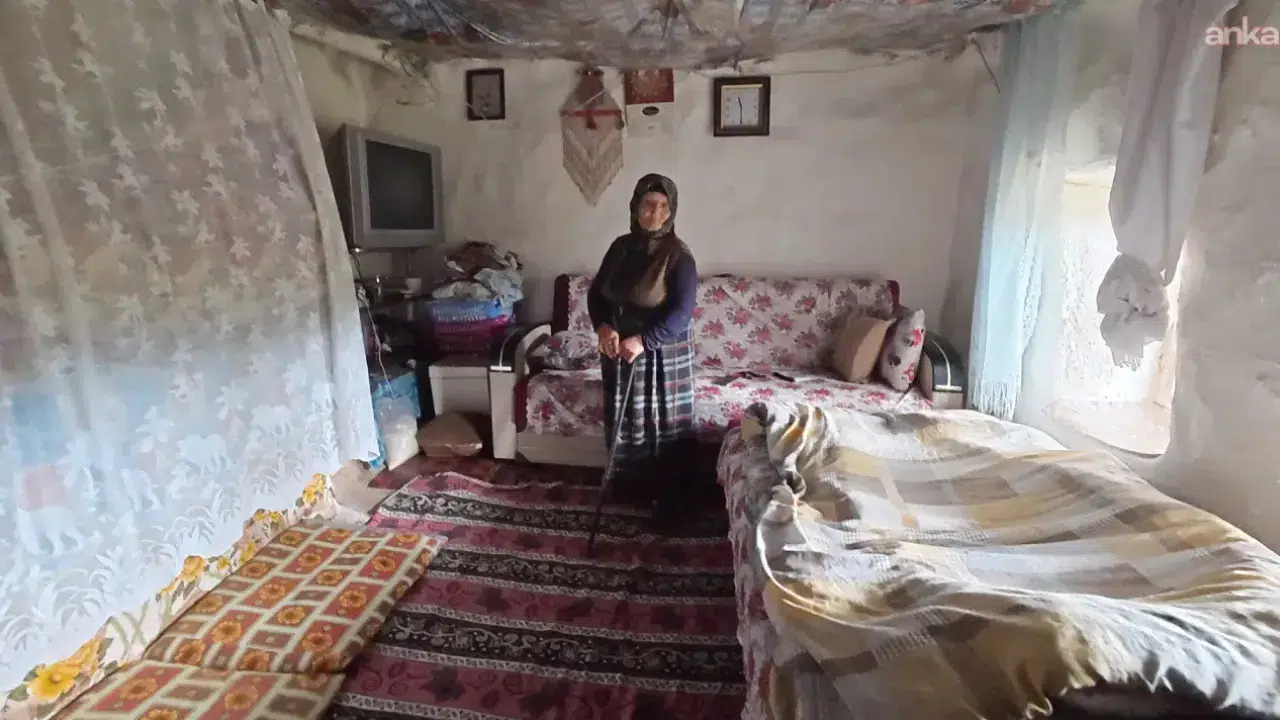 Yozgat'ta yalnız yaşayan kadına ekiplerden destek : Evi onarılıyor