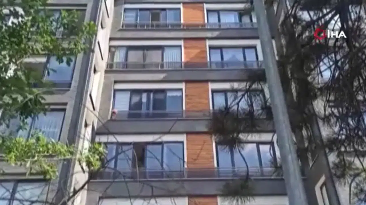 Konya'da 11 yaşındaki çocuk 6. kattan aşağı düştü