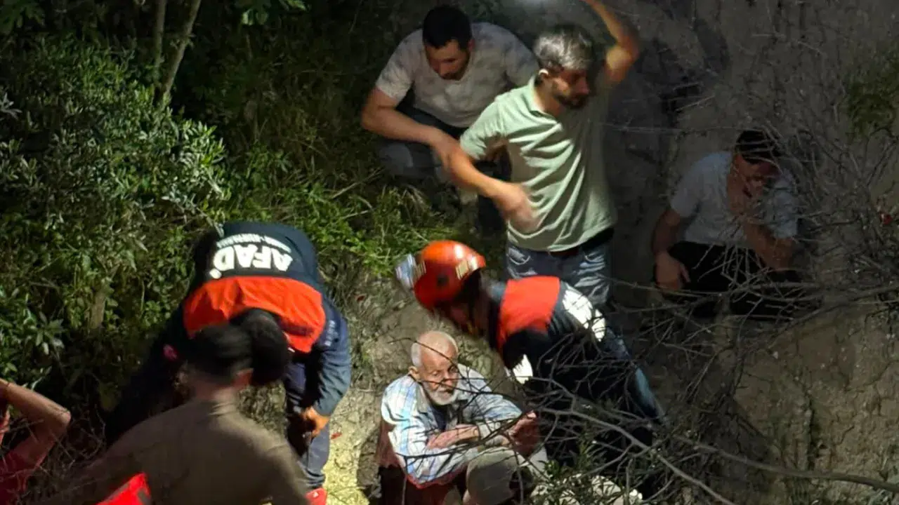 Hatay'da kayıp Alzheimer hastası yaşlı adam 43 saat sonra ya