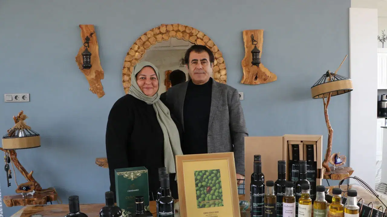 Kilisli çift zeytinyağı üretti, 26 madalya kazandı