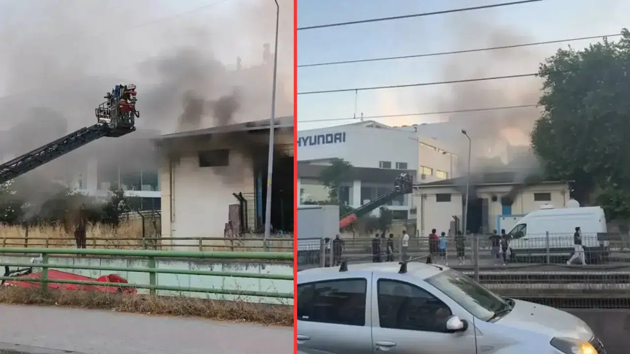 Gaziosmanpaşa'da elektrik trafosunda yangın çıktı : Tramvay 