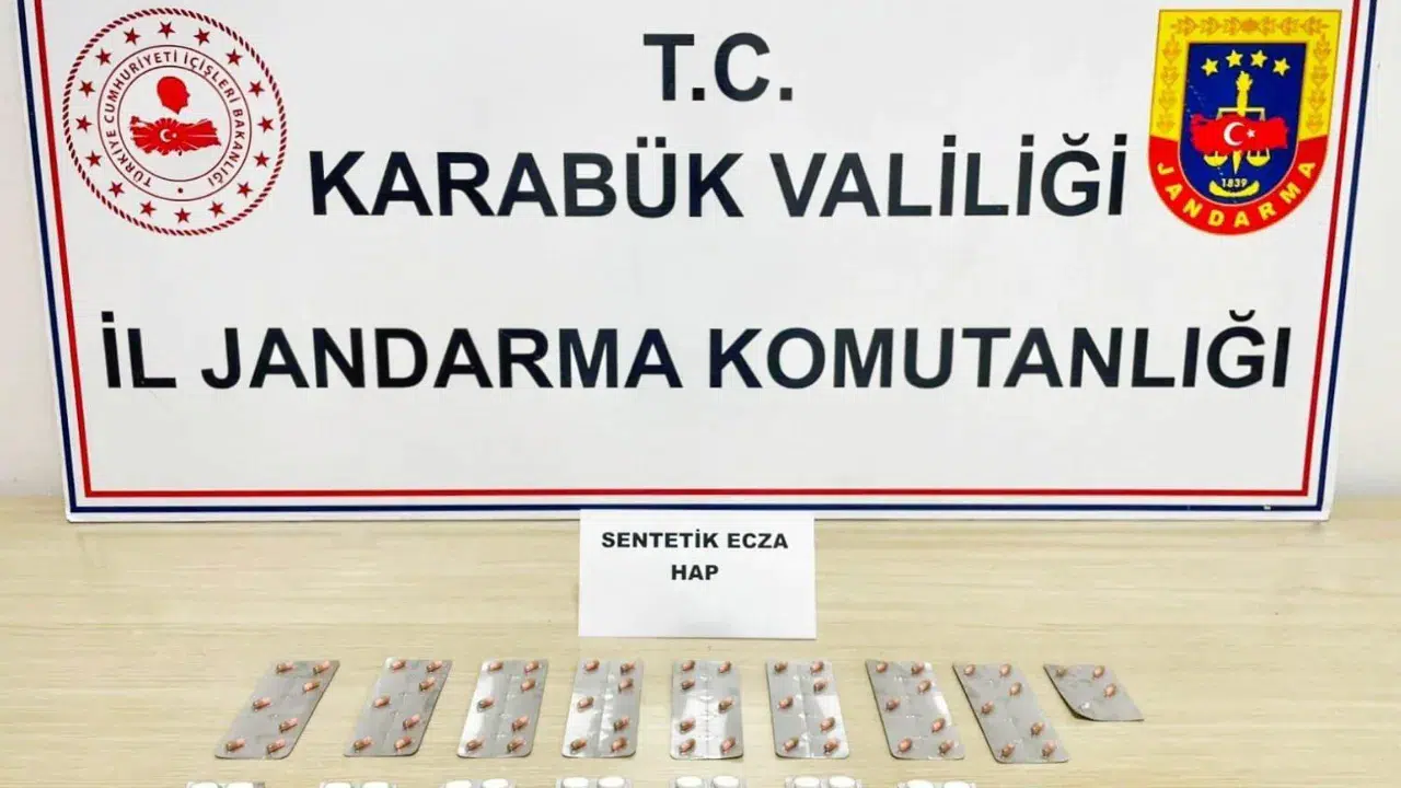 Karabük'te uyuşturucu operasyonunda 151 sentetik h