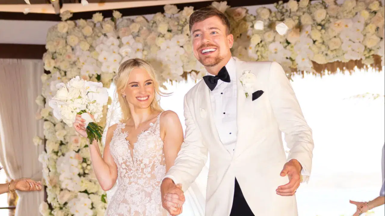 Dünyanın en popüler YouTuber'ı MrBeast evlendi : Düğün detayları ortaya çıktı