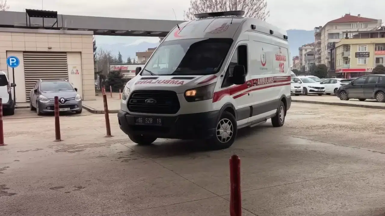 İnegöl'de tekstil fabrikasında işçi kazası