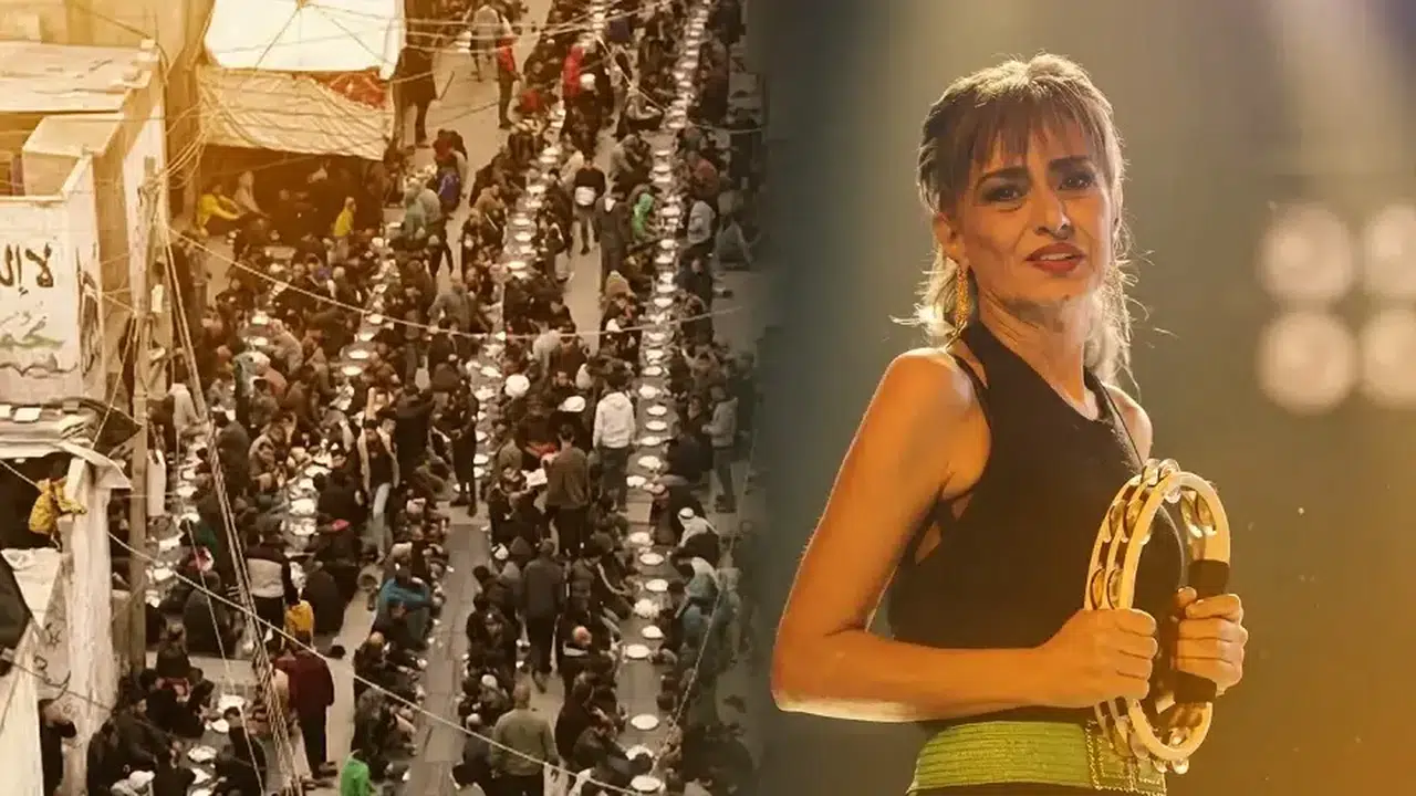 Yıldız Tilbe'den Gazze'ye 12 bin kişilik iftar sofrası desteği