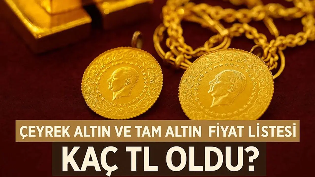 Altın fiyatları bugün ne durumda? Çeyrek, yarım, tam ve Cumhuriyet altını kaç TL?
