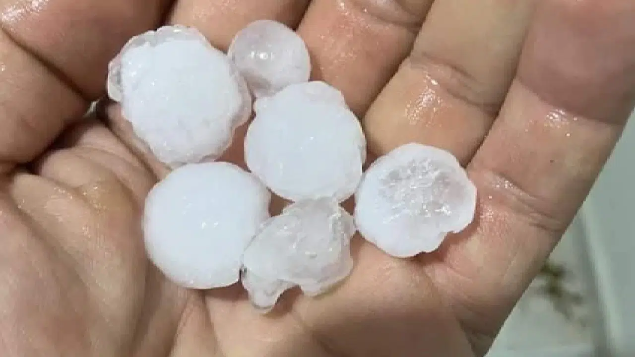 Adana'da Erik Büyüklüğünde Dolu Yağışı Sürücülere Zor Anlar Yaşattı