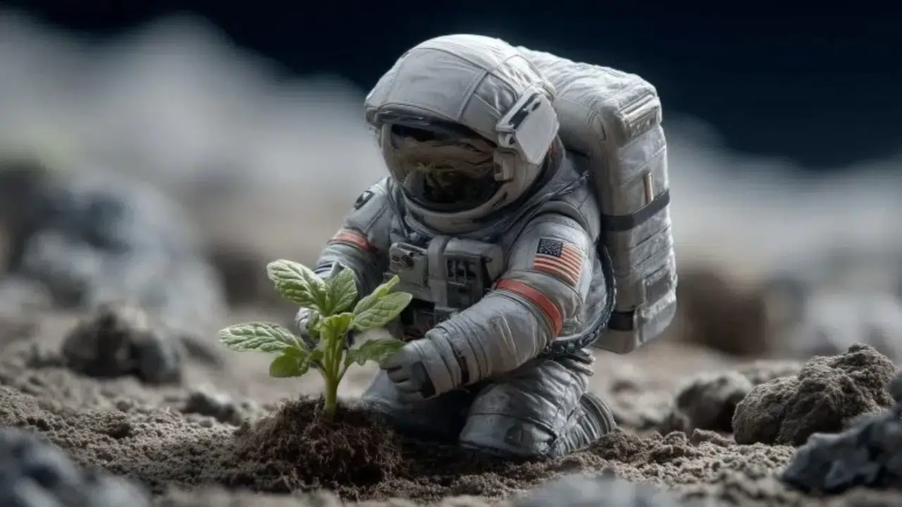 Ay'da tarım mümkün mü? Bilim insanları Ay toprağında nohut yetiştirdi