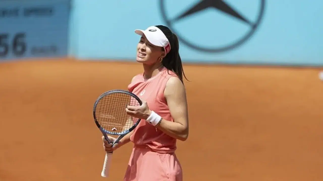 Zeynep Sönmez, Madrid Açık Tenis Turnuvası'na Çiftlerde Veda Etti
