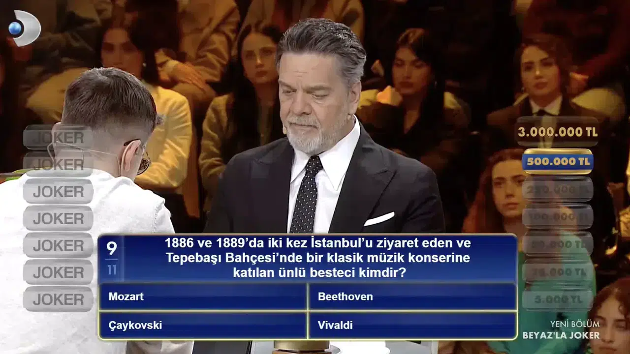 1886 ve 1889'da iki kez İstanbul'u ziyaret eden ve Tepebaşı Bahçesi'nde bir klasik müzik konserine katılan ünlü besteci kimdir?