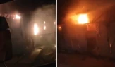 Maraş'ta yangın: İşçi konteyneri alevlere teslim oldu!