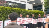 Çalık Holding önünde işçi protestosu!