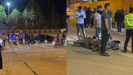 Adıyaman'da feci kaza: Otomobil ile motosiklet çarpıştı!