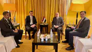 Irak Dışişleri Bakanı Hüseyin, Almanya'da SDG elebaşı Abdi ile görüştü