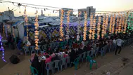 Gazze'de toplu iftar düzenlendi