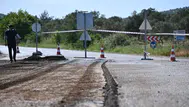 Manisa Yunusemre'de yol çalışması