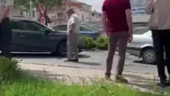 Lüleburgaz'da zincirleme kaza : 3 araç birbirine girdi