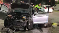 Otomobil hurdaya döndü, sürücü yara bile almadı