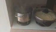 Balıkesir'de ocakta unutulan yemek yangına neden oldu