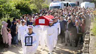 İzmir'de hayatını kaybeden asker, memleketi Zonguldak'ta son yolculuğuna uğurlandı