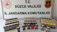 Düzce'de kaçakçılık operasyonları : Çok sayıda elektronik sigara ve tütün ele geçirildi