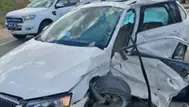 Aksaray'da iki otomobil çarpıştı : 1 ölü, 2 ağır yaralı