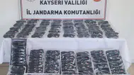 Kayseri'de 3 milyon TL'lik kaçak gözlükler ele geçirildi