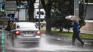 Ankara'da sağanak nedeniyle yolda çökme oldu