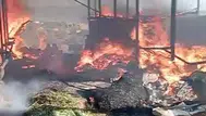 Kahramanmaraş'ta ahır yandı