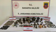 Sakarya'da 'Anadolu Mirası' operasyonu : 806 adet tarihi eser ele geçirildi