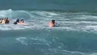 Bartın Amasra'da iki kişi denizde boğulma tehlikesi geçirdi