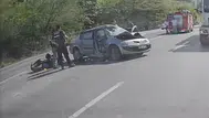Zonguldak'ta otomobil ve motosiklet çarpıştı : 1 kişi hayatını kaybetti