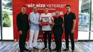 Samsunspor'da Cédric Cattenoy ile vedalaşıldı