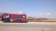 Gaziantep’te anız yangını paniği : Hektarlarca tarım arazisi zarar gördü