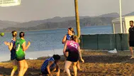 Köyceğiz'de plaj hentbolu heyecanı devam ediyor