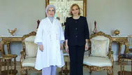 Emine Erdoğan, Lübnan Başbakanı'nın eşi Sahar Selam ile buluştu