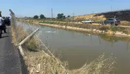 Aydın'da otomobil sulama kanalına devrildi : Anne ve 2 çocuğu kurtarıldı