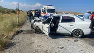 Bitlis Tatvan'da kaza : 6 yaralı tedavi altına alındı