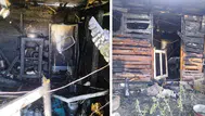 Ankara Beypazarı'nda orman yangını ! 2 bağ evi kullanılamaz hale geldi