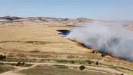 Balıkesir'de arazide yangın çıktı