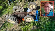 Amasya'da devrilen traktörün altında kalan yaşlı adam öldü
