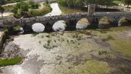 Edirne’de Tunca Nehri alarm veriyor : Sular çekildi, kum adacıkları ortaya çıktı
