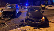 Kırklareli'de iki araç çarpıştı : 8 yaralı