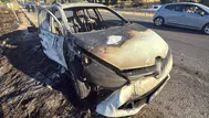 Eskişehir'de yanan otomobil hurdaya döndü : 3 yaralı