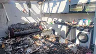 Eskişehir'de alevlere teslim olan müstakil ev kullanılmaz hale geldi