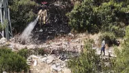 Muğla Menteşe'de makilik alanda yangın
