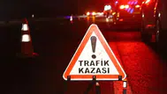 Ankara'da kontrolden çıkan otomobil takla attı : 2 yaralı