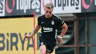 Leandro Trossard, Beşiktaş ile ilk antrenmanına çıktı