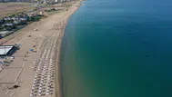 Çanakkale'de plajda denize girenler şoke oldu ! Denizde mühimmat bulundu