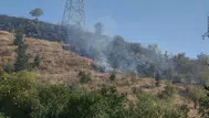 Çankırı'da arazi yangını : 650 dekarlık alan zarar gördü